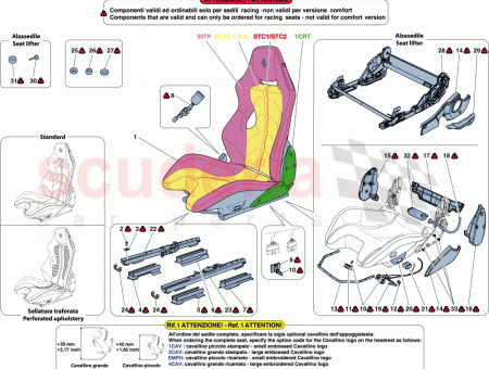 Photo of LH RACING SEAT COMPLETE WITH GUIDE RAILS…