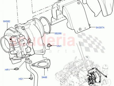 Photo of HEAT SHIELD TURBOCHARGER…