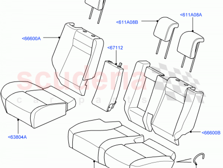 Photo of COVER REAR SEAT BACK…