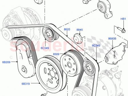 Photo of TENSIONER DRIVE BELT…