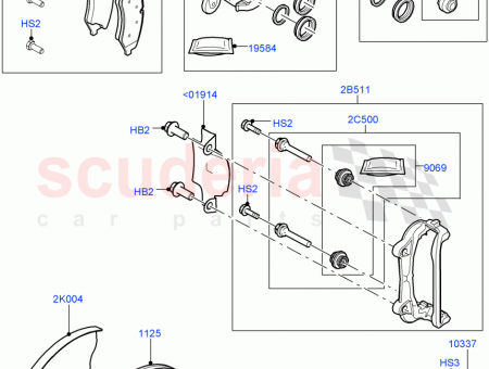 Photo of KIT CALIPER BRAKE PAD…