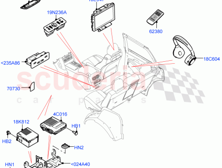 Photo of MODULE REAR ENTERTAINMENT SCREEN…