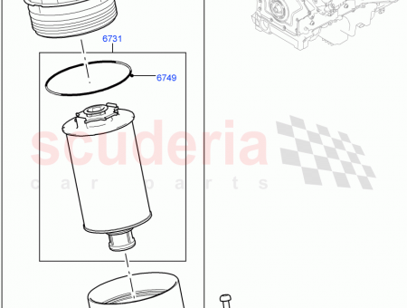 Photo of GASKET OIL FILTER TO BLOCK…