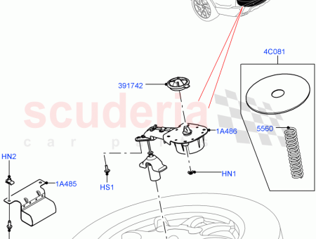 Photo of CABRESTANTE RUEDA DE REPUESTO…