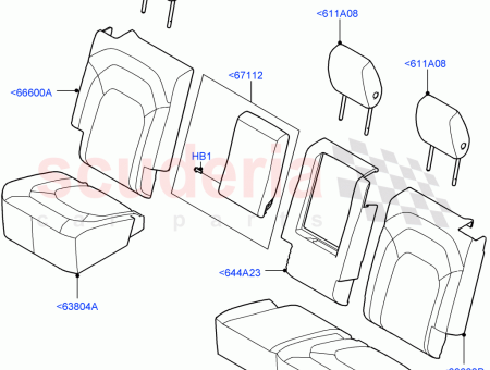 Photo of COVER REAR SEAT CUSHION…