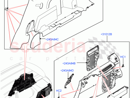 Photo of TRIM LOAD COMPARTMENT SIDE…