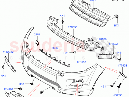 Photo of MOUNTING BRACKET FRONT BUMPER…