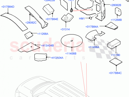 Photo of INSULATOR WHEELARCH OUTER…