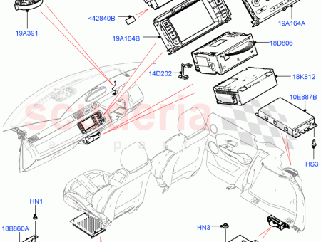 Photo of UNIT INFOTAINMENT CONTROL…