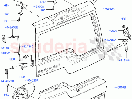 Photo of HINGE LUGGAGE COMPARTMENT DOOR…