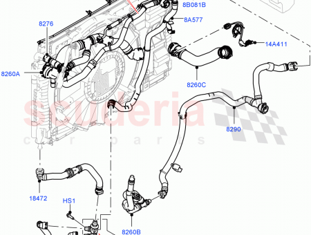 Photo of BRACKET COOLING HOSE…