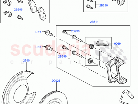 Photo of BRACKET BRAKE CALIPER…