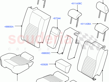 Photo of CUBIERTA COJ N DEL ASIENTO TRASERO…