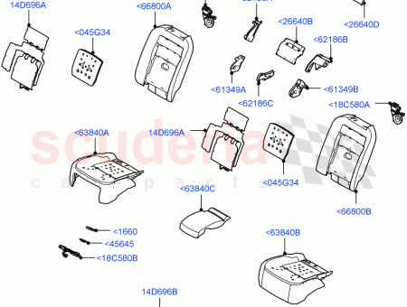 Photo of PAD REAR SEAT CUSHION…