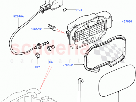 Photo of DOOR FUEL TANK FILLER ACCESS…