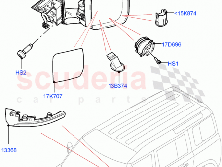 Photo of GLASS REAR VIEW OUTER MIRROR…