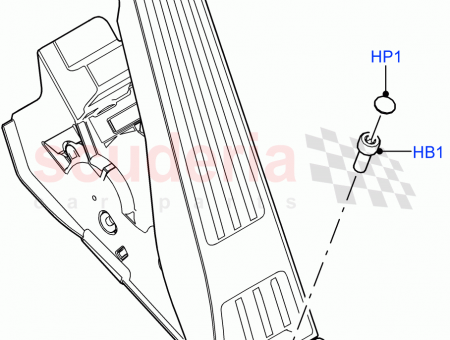 Photo of PEDAL AND BRACKET ACCELERATOR…