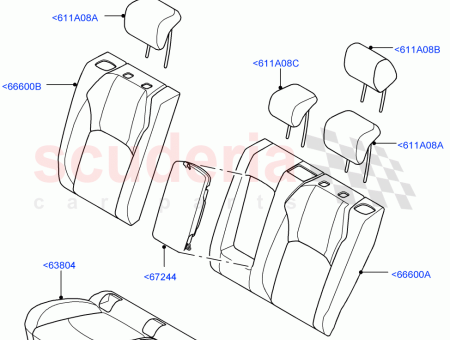 Photo of CUBIERTA RESPALDO ASIENTO TRASERO…