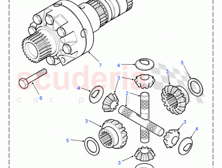 Photo of KIT AXLE DIFFERENTIAL GEAR…