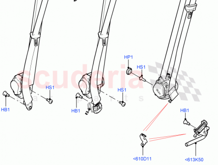 Photo of SEAT BELT AND RETRACTOR…