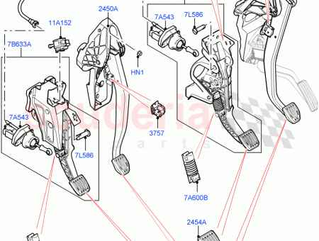 Photo of PEDAL AND BRACKET…