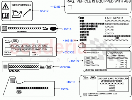 Photo of PLATE VEHICLE IDENTIFICATION…