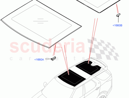 Photo of SPACER WINDSCREEN GLASS OPENING…