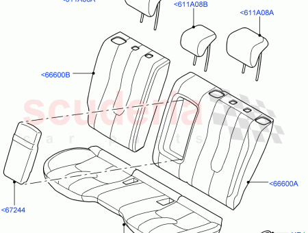 Photo of CUBIERTA RESPALDO ASIENTO TRASERO…