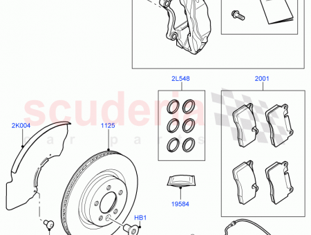 Photo of KIT CALIPER BRAKE PAD…