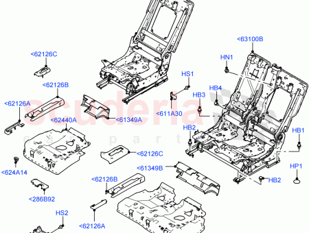 Photo of CUBIERTA MECANISMO DE RECLINACI N DEL ASIENTO…
