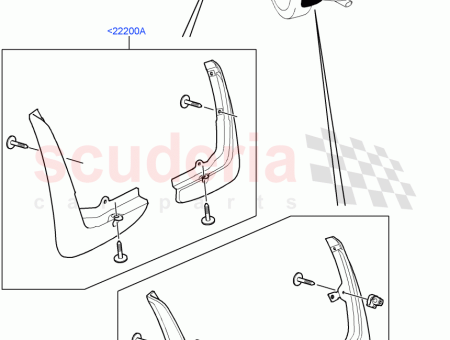 Photo of GUARDABARROS TRASERO JUEGO…