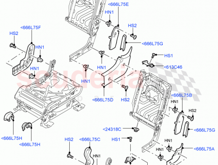 Photo of MOULDING FRAME SEATBACK…