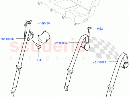 Photo of SEAT BELT AND RETRACTOR…