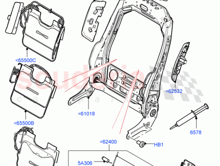 Photo of SUPPORT SEAT BACK LUMBAR…