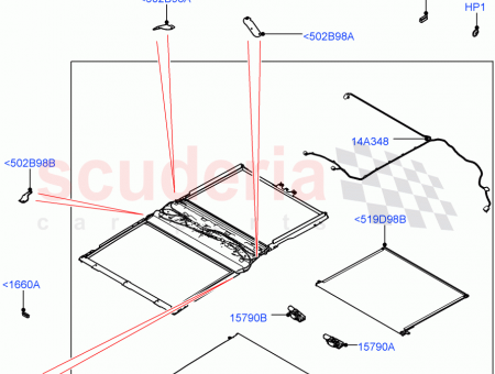 Photo of BRACKET ROOF OPENING PANEL…