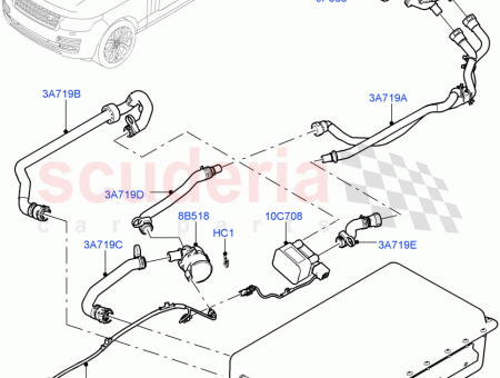 Photo of HOSE TRACTION BATTERY COOLING…