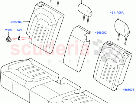 Photo of CUBIERTA COJ N DEL ASIENTO TRASERO…