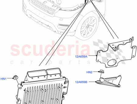 Photo of MODULE ENGINE CONTROL EEC V…