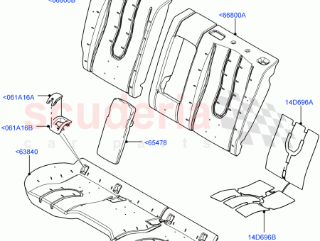 Photo of PAD REAR SEAT BACK…