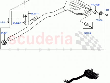 Photo of BRACKET REAR MUFFLER…