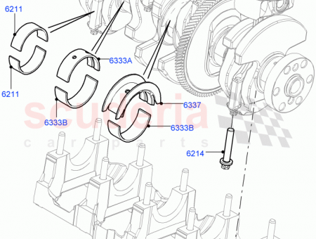 Photo of BEARING CRANKSHAFT MAIN…