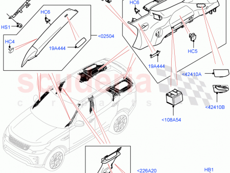 Photo of CAP PILLAR TRIM AIR BAG…