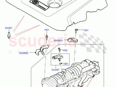 Photo of CUBIERTA PARTE SUPERIOR DEL MOTOR…