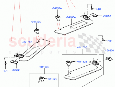 Photo of RETAINER SUN VISOR…