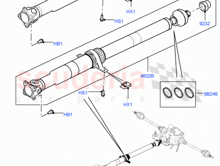 Photo of SHAFT REAR AXLE OUTER STUB…