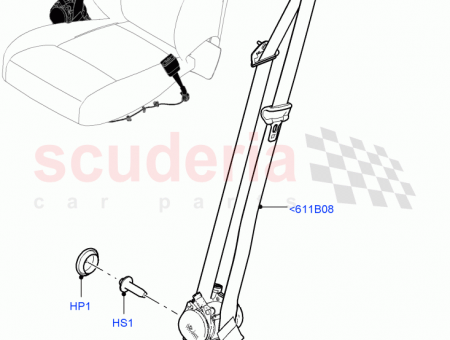 Photo of PRETENSIONER SEAT BELT…