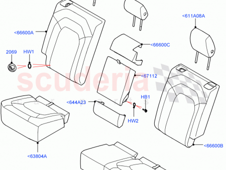 Photo of COVER REAR SEAT BACK…