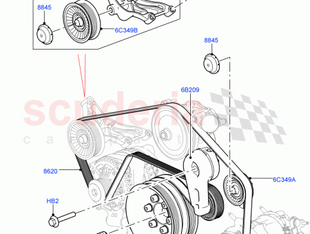 Photo of TENSIONER DRIVE BELT…