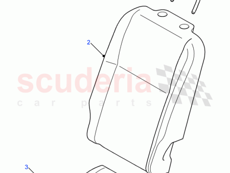 Photo of CUBIERTA COJ N DEL ASIENTO TRASERO…