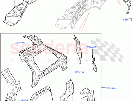 Photo of PANEL CUARTO TRASERO INTERIOR…